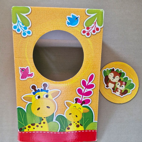 Lisciani Montessori Baby Box Play Family educational toy like new
