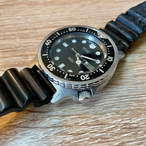 Orient Vintage Professional Diver 42mm used, black