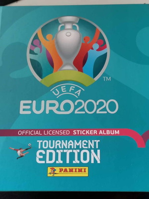 Άλμπουμ Euro 2020 Panini καινούργιο, σκληρόδετο κενό