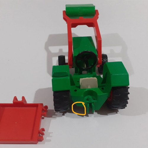 Playmobil Tractor 3500 used with damages