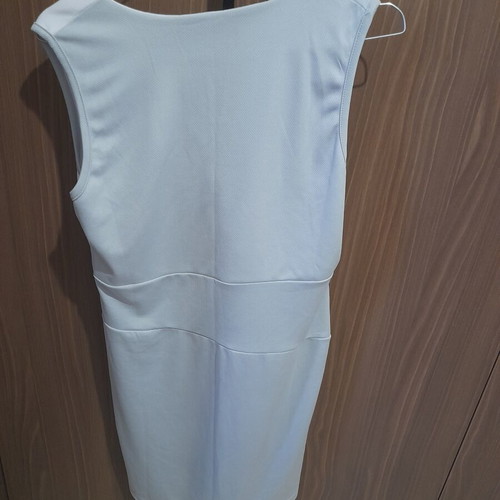 Dress like new, white and gray, size S for small Greek body types