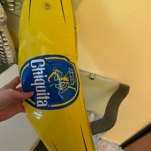 Banana Chiquita inflatable like new, summer item