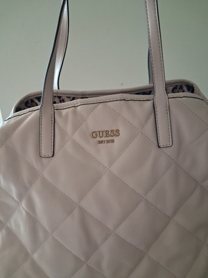 Guess nude pink large shoulder bag used