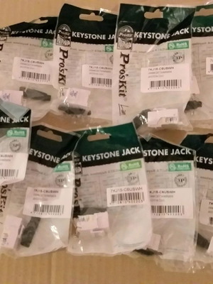 Keystone Jack Pros Kit καινούργιο, πακέτο 9 τεμαχίων