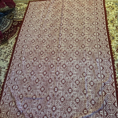 Woven Throw Suitable Also As Tablecloth New, 2.00x1.35 m