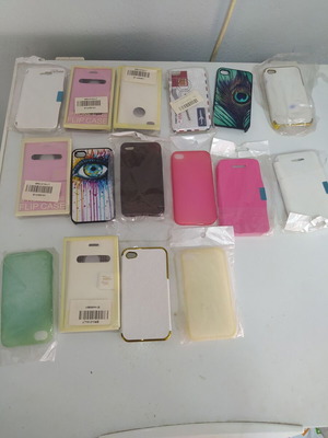 Θήκες iPhone 4/4s καινούργιες, πακέτο 16 τεμαχίων