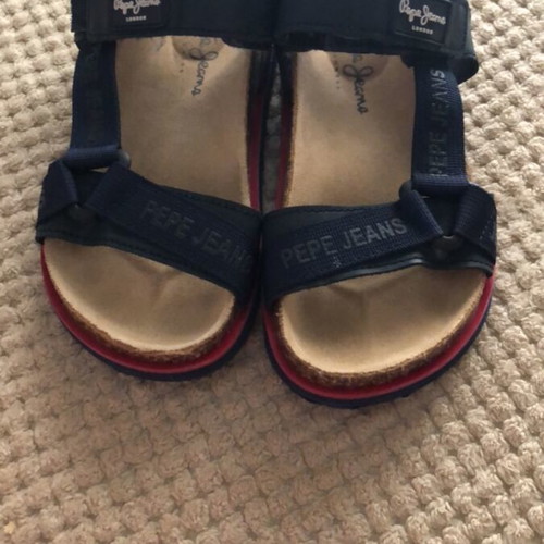Pepe Jeans sandals for kids like new, size 32, blue