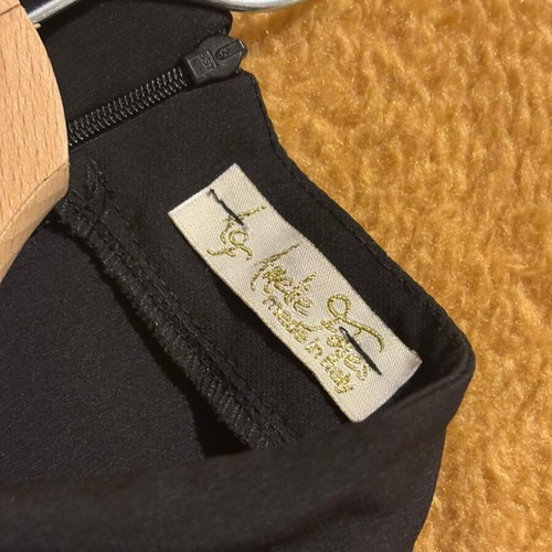 Italian midi dress new, black, size L