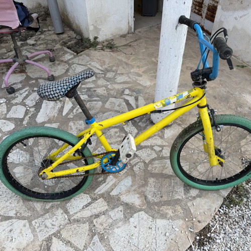 BMX bicycle used, needs inner tube and handlings
