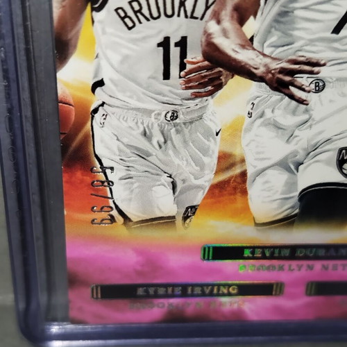 Durant Irving Simmons 2022-23 Panini Origins Nucleus Nets Pink SP Card like new