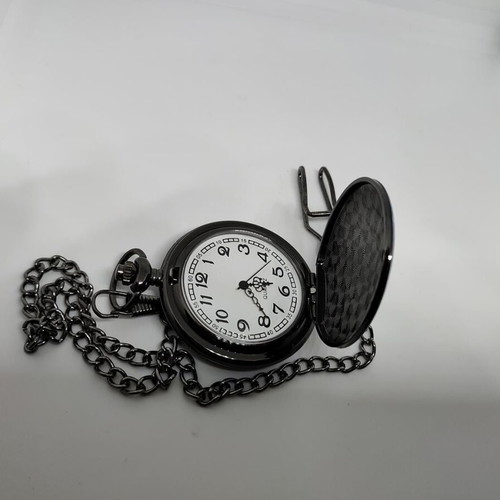 Vintage Pocket Watch WWII Air Force Spitfire quartz, like new