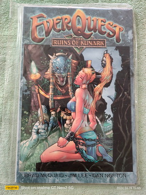 Everquest The Ruins of Kunark comic like new, softcover 48 pages