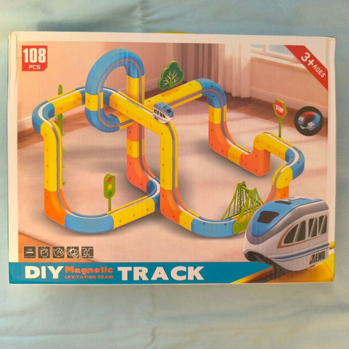 DIY Magnetic Levitation Train Track, 108 pieces, new