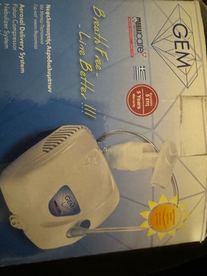 GEM nebulizer new in box