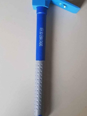 Pickaxe new with fiberglass plastic handle