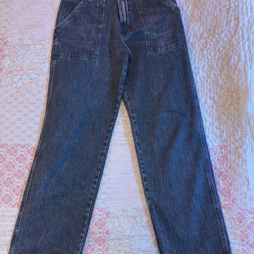 Saltandpepper jeans like new, size M 38 10, black and blue