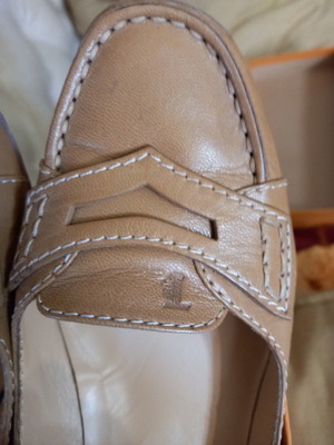 Tod's γυναικεία loafers δερμάτινα μπεζ σαν καινούργια, νούμερο 37