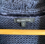 Massimo Dutti knitted vest used, blue, size M