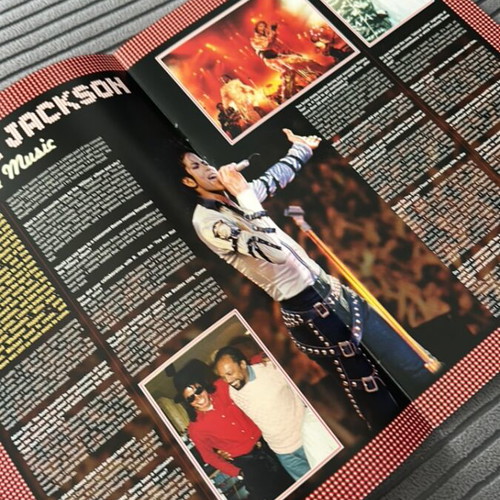 Michael Jackson Thriller Live souvenir programme like new