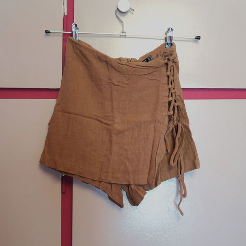 Stradivarius brown skort XS like new