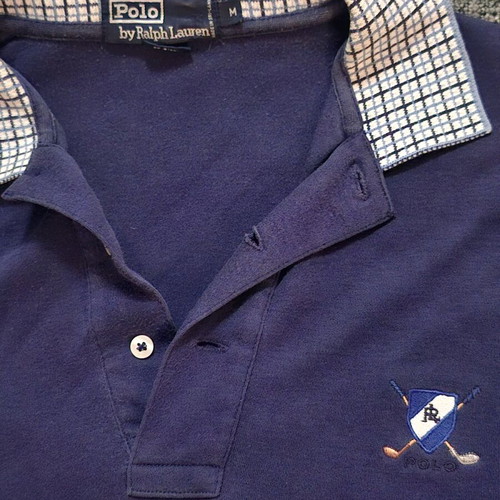 Ralph Lauren short sleeve polo XL blue like new