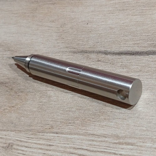 Edc Mini Pen stainless steel like new with carbide tip