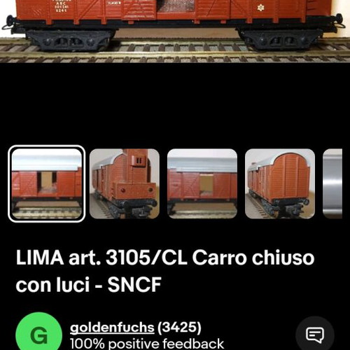 Lima trains used in boxes with 0690 express engine and vintage transformer