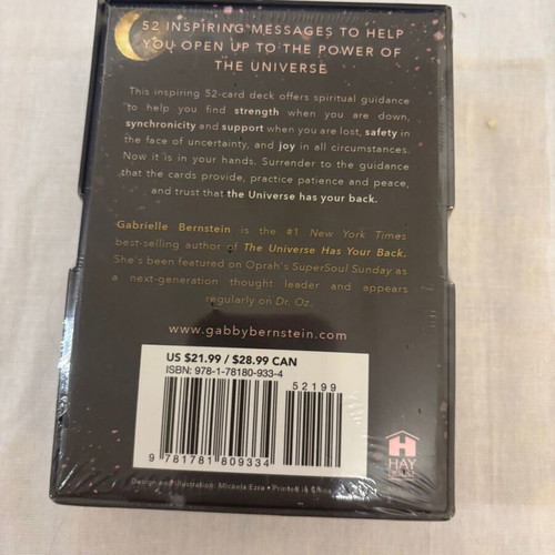 Gabrielle Bernstein The Universe Has Your Back cards new