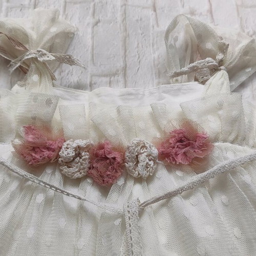 Baptism set for girl size 18-24 months like new