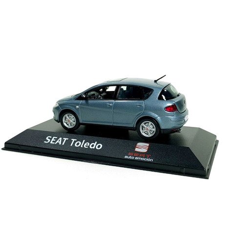Seat Toledo 2006 Metallic GreyBlue 1:43 Diecast Model New