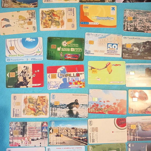 Phone cards and chronocards collection like new, about 150 pieces