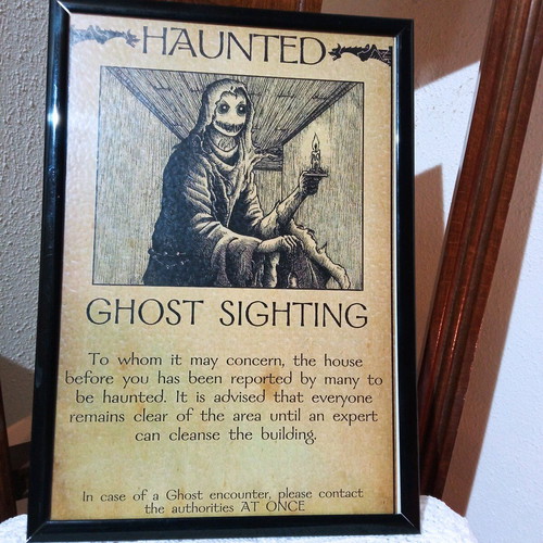 Horror ink art with frame new, A4 size