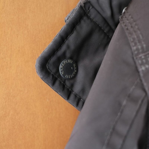 Napapijri hooded bomber jacket XL, black