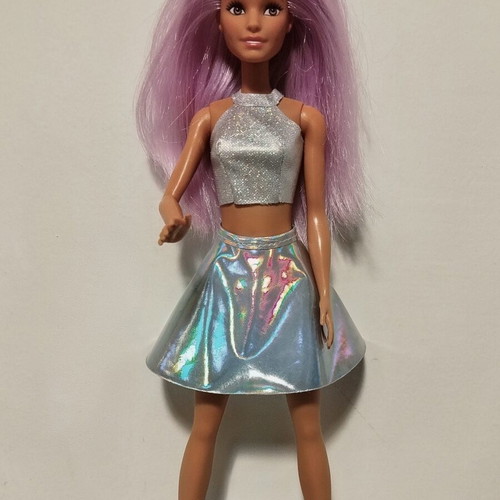 Barbie Pop Star doll Careers series with purple hair like new