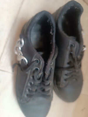 Sneakers like new, black, size 36