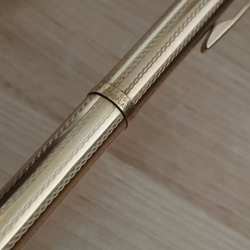 Kreisler vintage pen 18 karat gold electroplated new