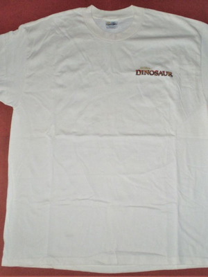 Dinosaur T-shirt new, size Extra Large, beige