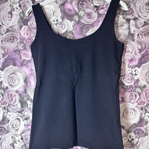 Black women's top with thin straps size S like new