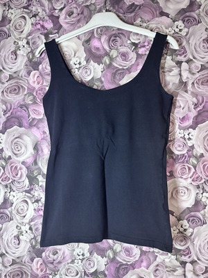 Black women's top with thin straps size S like new