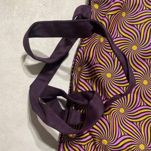 Nespresso tote bag new, multicolor purple