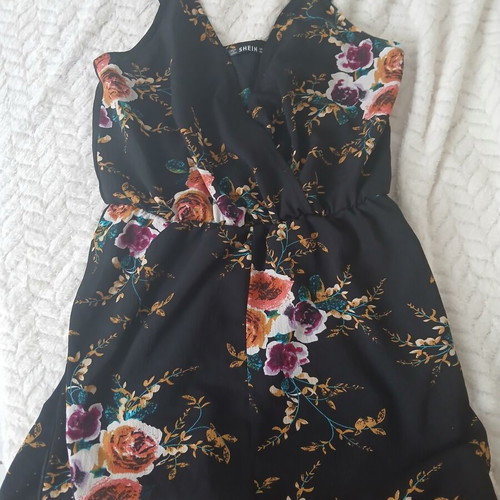 Shein jumpsuit black XS used, comfortable and breathable