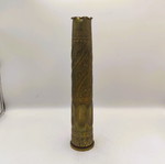 Σπάνιο διακοσμητικό βάζο Trench Art σκαλιστός κάλυκας Bofors 40mm 1971 σαν καινούργιο