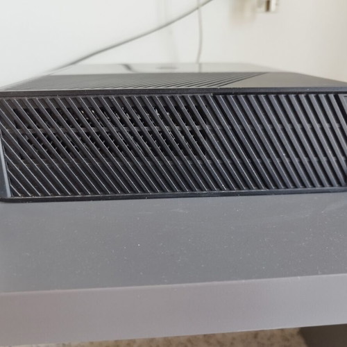Xbox 360 E used console with power cable, disc tray issue