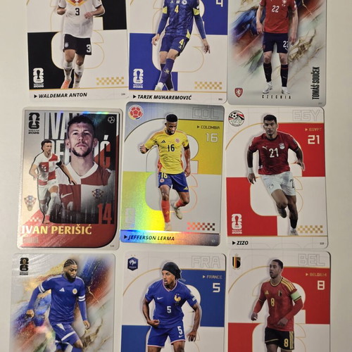 Fifa World Cup 2026 Panini cards, pack of 9