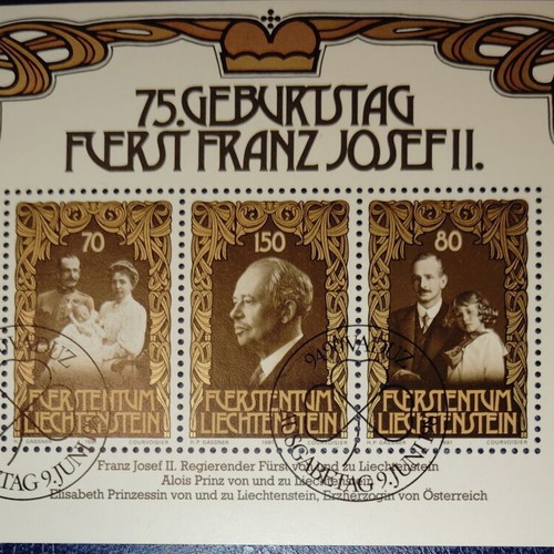 Liechtenstein FDC 1981 New