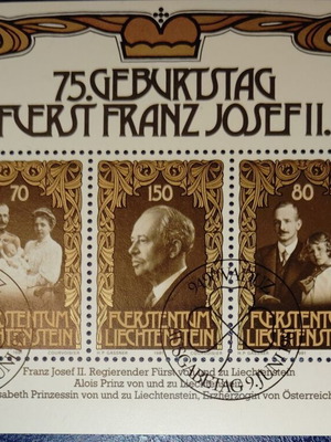 Liechtenstein FDC 1981 New