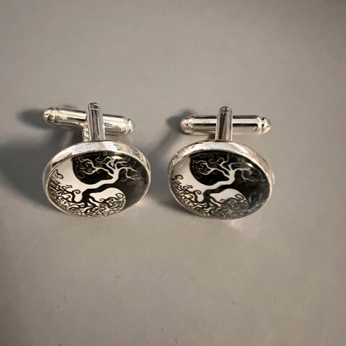 Metal cufflinks new