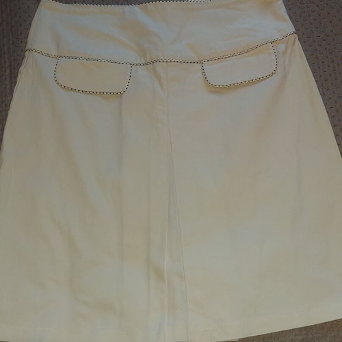 Desiree Summer Skirt like new, white, size L