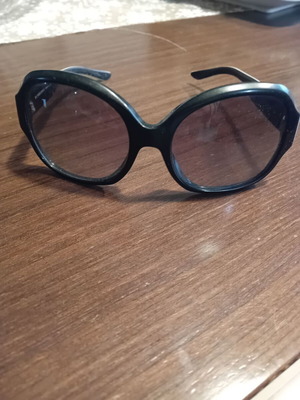 Burberry sunglasses used, black, with wear