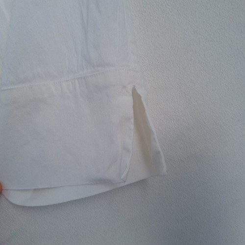 120% Lino women's linen pants size S like new, white